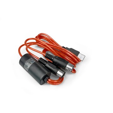 Konix 高速USB Type A-MIDI音樂編輯線(適用於山野樂器61鍵手捲鋼琴)
