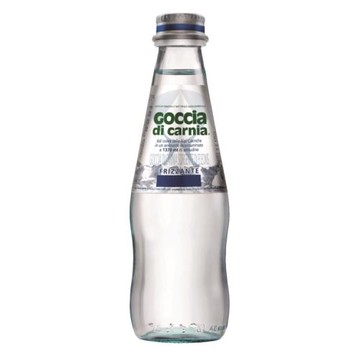 Goccia di Carnia 高地卡尼天然義大利氣泡礦泉水-玻璃瓶250mlx24入