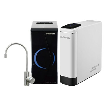 【EVERPOLL 愛科】EP-168+RO-900G 廚下型雙溫無壓飲水機+直出RO淨水器