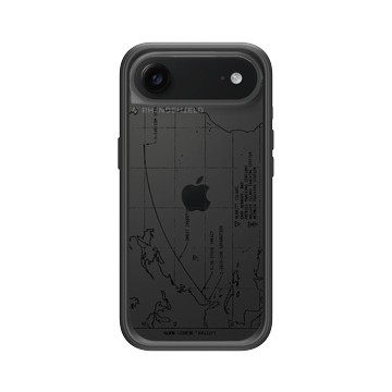 iPhone Air Mod NX -邊框背蓋組合 (相機按鈕) 黑 - NASA - 火箭軌跡 (Black)