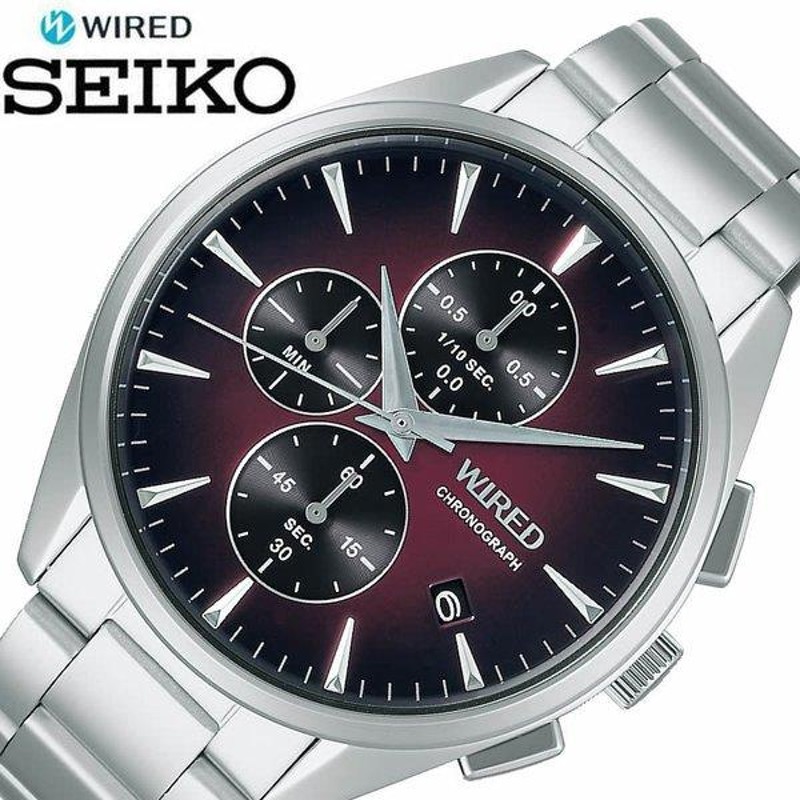 セイコー ワイアード トウキョウソラ 時計 SEIKO WIRED TOKYO SORA 腕時計 メンズ レッド AGAT439 |  LINEブランドカタログ