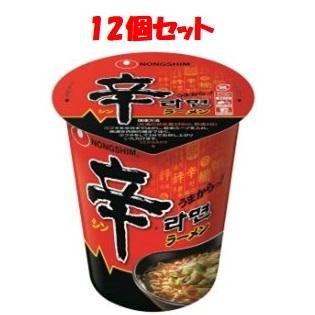 「（株）農心」 辛 カップラーメン×12個セット 「フード・飲料」