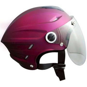 GP5 安全帽 021 雪帽 半罩 素色 消紫紅 透氣 圓弧鏡 可拆洗《比帽王》