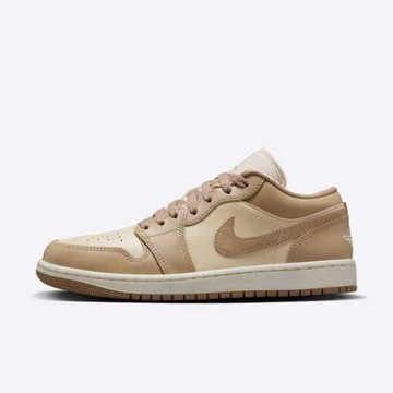 Nike 耐吉 WMNS Air Jordan 1 Low [DC0774-203] 女 運動休閒鞋 低筒 AJ1 卡其