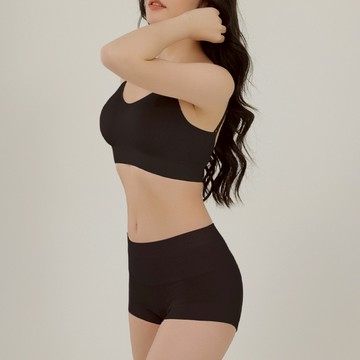 【EnamoR】aiR蠶絲塑腹內褲∣中機能【F_中腰】舒適 透氣 塑臀 提臀 顯瘦 塑身褲 素色 女生內褲 洋裝 長裙