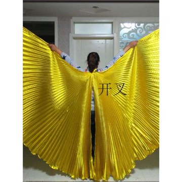 成人肚皮舞金翅膀印度舞臺金翅膀道具不開叉360度演出服定制大擺