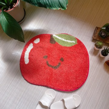 [窩在家] 蘋蘋安安絨毛地墊 生日禮物