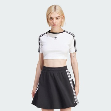 adidas 3-STRIPES 短版短袖上衣 T恤 女 - Originals IP0662 官方直營