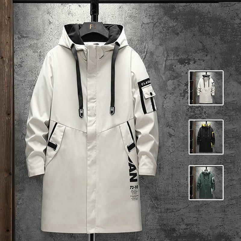 最上の品質なマウンテンパーカー メンズ ウインドブレーカー ロング丈 ジャケット チェスターコート メンズ 9 7 Www Cepeige Org