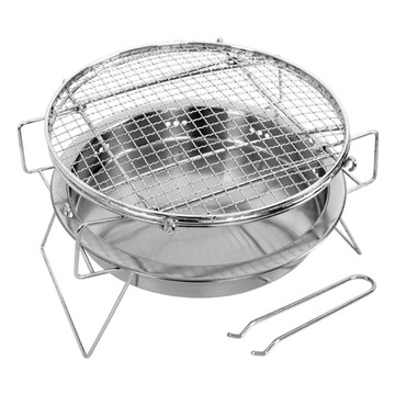 SELPA 多功能超輕量便攜烤肉爐 附夾子  1個  L(30 x 18.3cm)