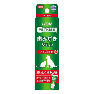 LION 獅王 PETKISS 親親寵物牙膏  蘋果香味  40g  1條