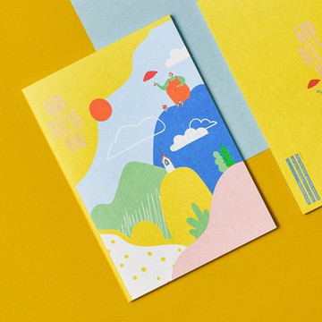 手繪繽紛系列筆記本-上帝祝福你