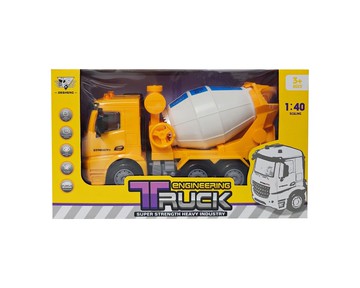 樂彩森林 1:40磨輪車-水泥車