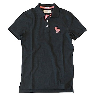 AF a&f Abercrombie & Fitch POLO 黑色 1130