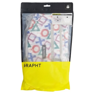 PlayStation 噴塗藝術腰包 GGL196-WHT-1  白  460 x 170 x 100mm