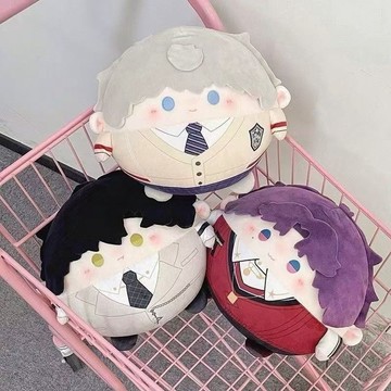 臺灣出貨 沈星迴祁煜黎深圓滾滾20cm戀與深空周邊棉花可愛娃娃玩偶