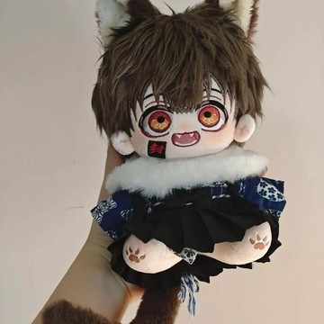 (新品首髮)地縛少年花子君柚木普屬性20cm棉花娃娃毛絨可愛
