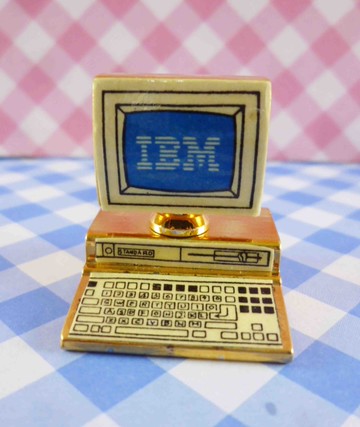 【震撼精品百貨】日本精品百貨-日本迷你袖珍擺飾-古董電腦