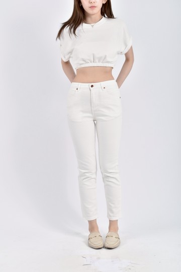 加購優惠(S) olivo素面白色長褲