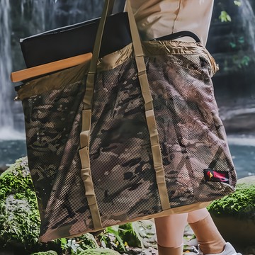 Oregonian Camper SUPER 裝備收納網袋 60 x 50 x 15cm 383g  全迷彩  1個  1格