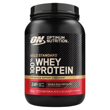 OPTIMUM NUTRITION 歐恩 Gold Standard Whey 乳清蛋白 雙倍巧克力  899g  1個