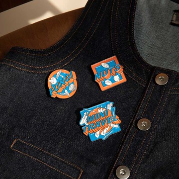 【預購】品牌徽章ITO BADGE (胸章包袋潮流飾品) NUTS