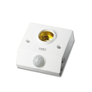 【太星電工MAXSTAR】WD612紅外線 接線式 E27感應 燈座(人到燈就亮)