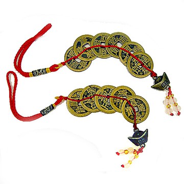 已開光 真銅元寶五(六)帝錢 2串 -五帝錢一對 or 六帝錢一對  防疫 保平安-避邪檔煞 趨吉避凶