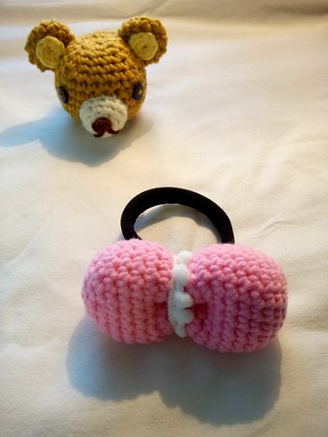 手織啾啾髮綁綁