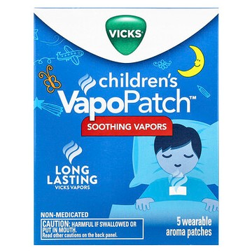 Vicks, Children's VapoPatch™，5 片可穿戴香味貼片