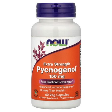 NOW Foods, Pycnogenol®，60 粒素食膠囊