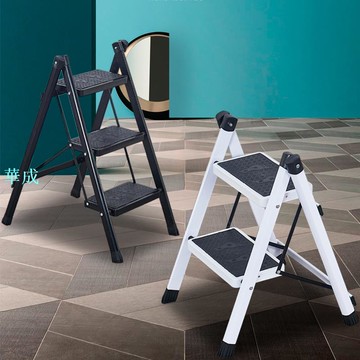 家居爬梯椅子家用單面摺疊工作臺可坐陽臺洗車花架兒童梯子階梯凳