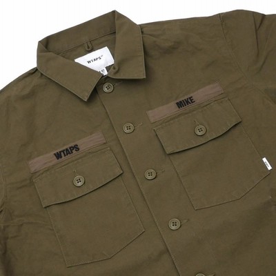 ダブルタップス　新品　半袖シャツ 新品 ダブルタップス WTAPS BUDS SS SHIRT 半袖シャツ メンズ
