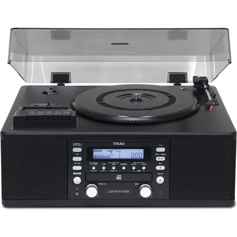 TEAC CDレコーダー ターンテーブル カセットプレーヤー付 LP-R550USB-B