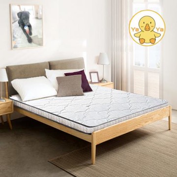 【鴨鴨居家】天絲透氣乳膠抗菌防蹣薄低獨立筒墊【厚13CM】-單人加大3.5尺