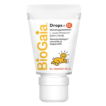 BioGaia 寶乖亞 嬰幼兒液體益生菌 D3 Plus  10ml  1條