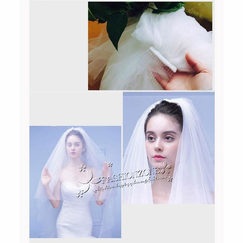 ウェディングベール ロング コーム付き ベールアップ 安い 結婚 ウェディングベール ロング コーム付き ベールアップ 安い 結婚