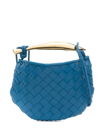 Bottega Veneta - mini Sardine crossbody bag - women - Lambskin - One Size - Blue
