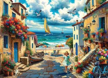 夢幻村莊 Anatolian 1000片拼圖