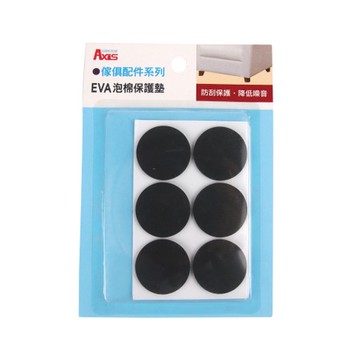 EVA泡棉型保護墊-圓 34mm 6入