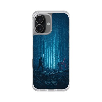 iPhone 17 ClearX (MagSafe 兼容) 晶透白 - 迪士尼-星際大戰 Star Wars - 原力覺醒：凱羅·忍&芬恩-電影系列