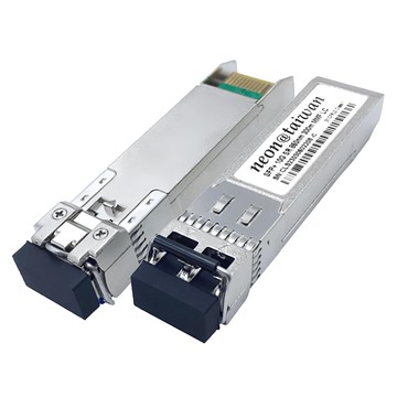 Neon 台灣霓虹 SFP+10G 萬兆多模850nm LC雙纖光模組 傳輸距離300M  56mm  1組  Silver