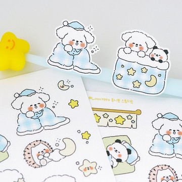 晚安好夢貼紙