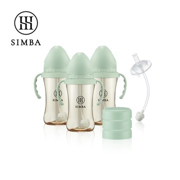 Simba 小獅王辛巴 - 學飲一瓶變三瓶精選組-綠沐