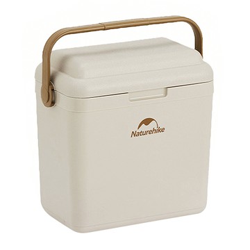 Naturehike 挪客 凌度抗菌大容量手提保冰箱 附冰袋 10個 BS011  13L  米灰色