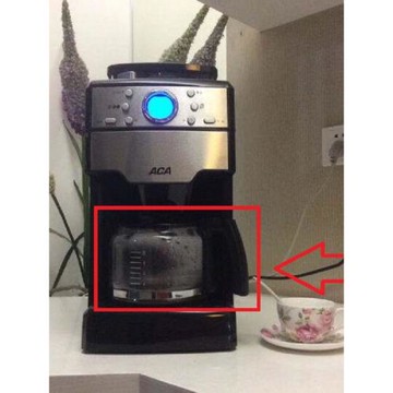 適配通用ACA北美電器AC-MC130配件玻璃壺玻璃杯濾網濾紙滴漏閥