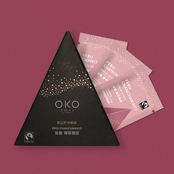 【生態綠 OKO】單品即沖咖啡_秘魯禪茶瑪悠8入