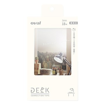 歐文oval按鍵替換修正帶促銷組/QSR-506/書桌白/5mmx6M/正帶+2個內帶/組