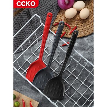 CCKO耐高溫硅膠鍋鏟平底鍋不粘鍋鏟專用套裝鏟子不傷鍋家用勺子輔