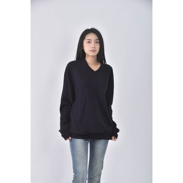 (XL) 藍色長袖上衣二手衣